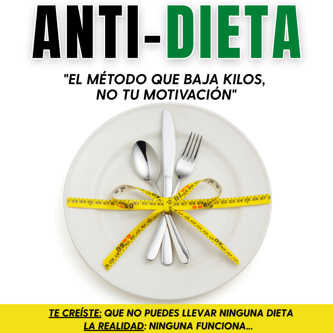 Método Anti Dieta - Bajá Kilos, No tu motivación